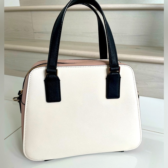 Authentic Kate Spade cross body bag. Pink, white and black. - Picture 3 of 7